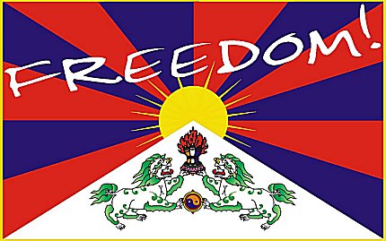 Freedom for tibet - chinese go home - china sucks!